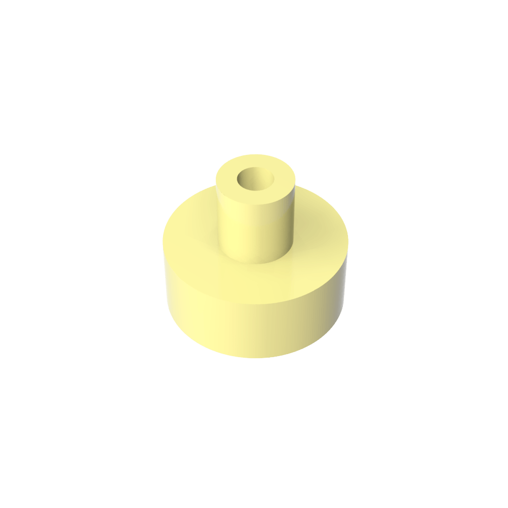 Tile Round 1 x 1 with Hollow Bar