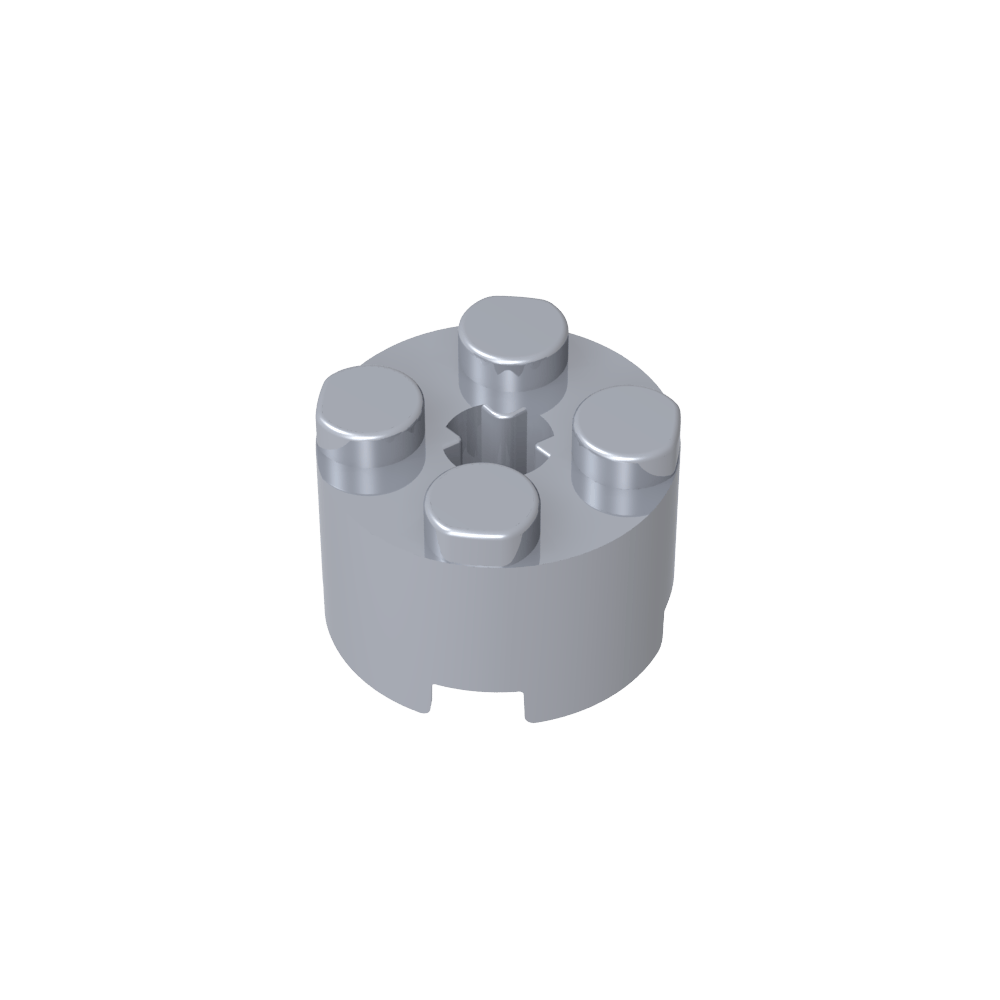 Brick Round 2 x 2 with Axle Hole