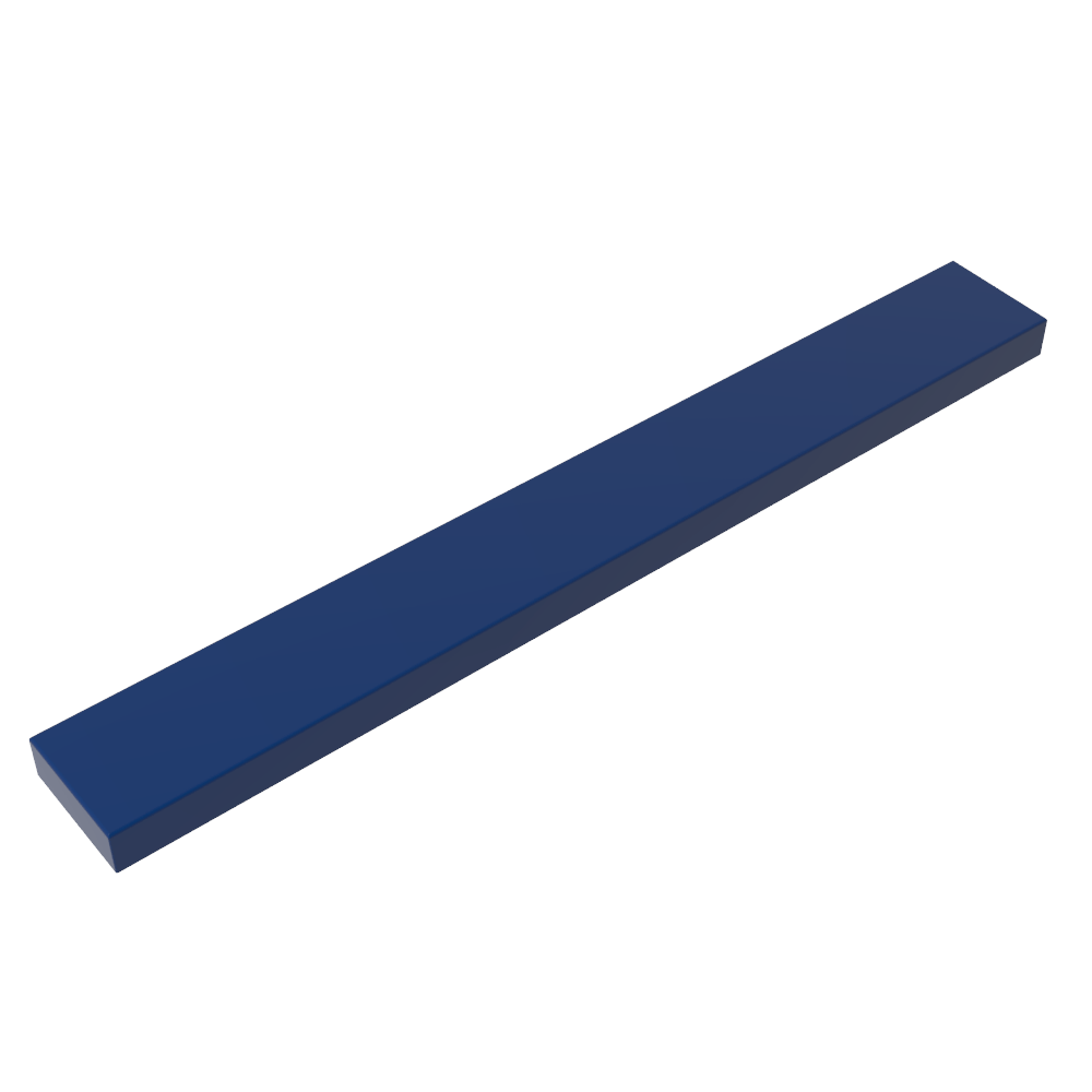 Tile 1 x 8 with Groove