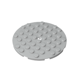 Plate 8 x 8 Round