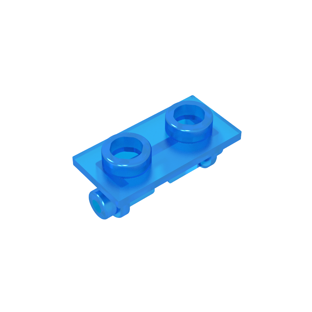 Hinge Brick 1 x 2 Top Plate Thin-MyGobricks