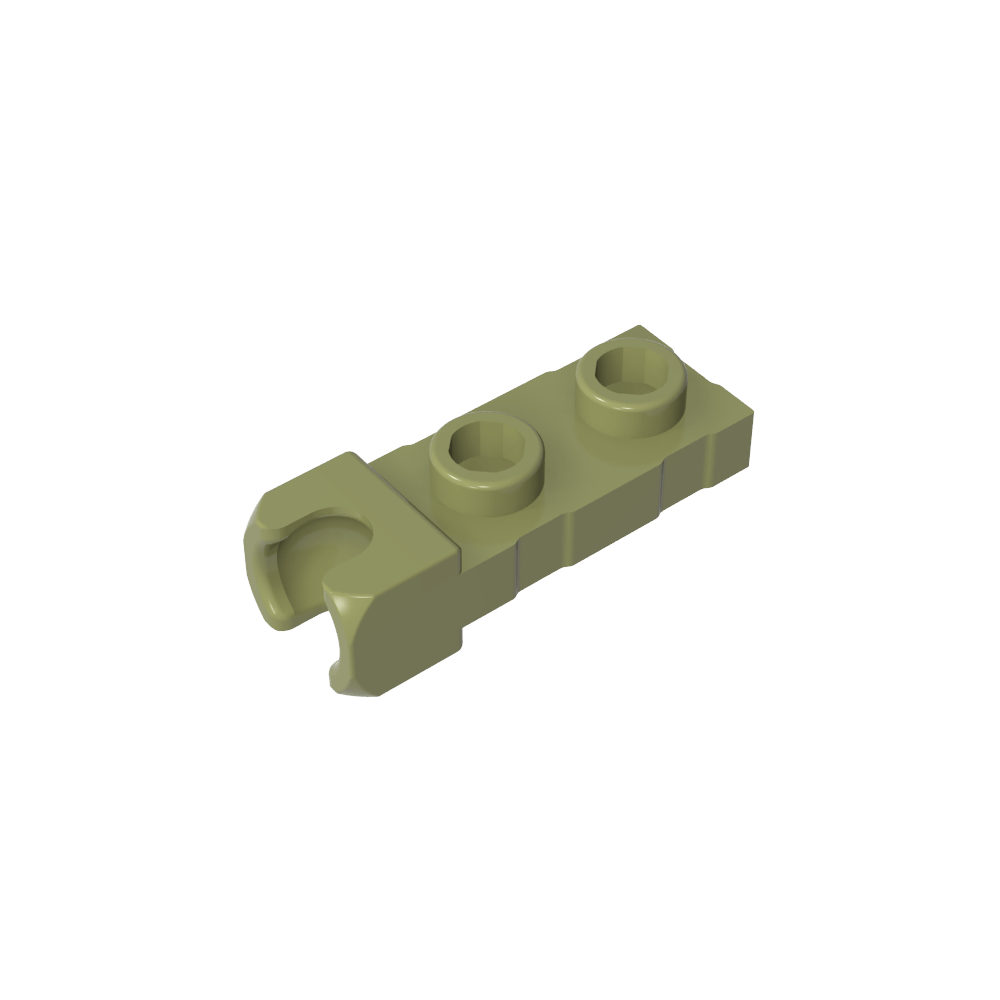 Plate Special 1 x 2 5.9mm End Cup-MyGobricks