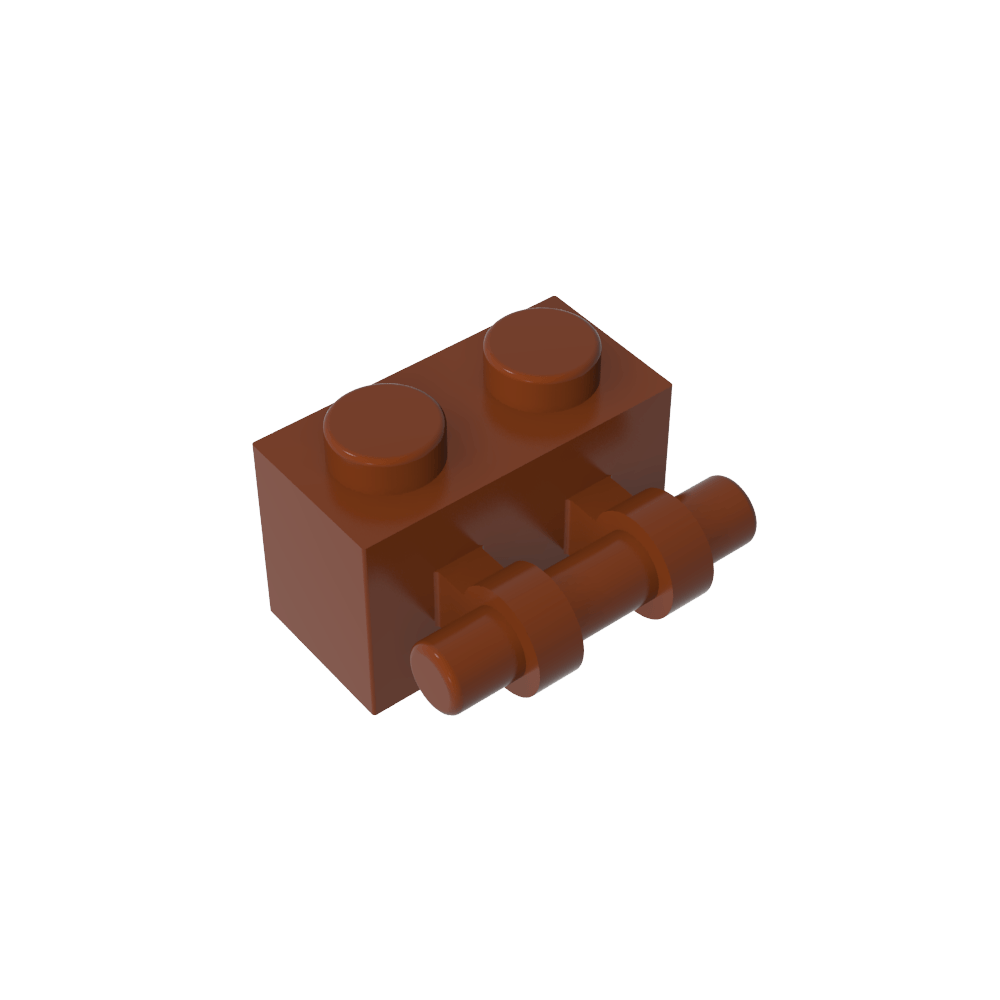 Brick Special 1 x 2 with Handle-MyGobricks
