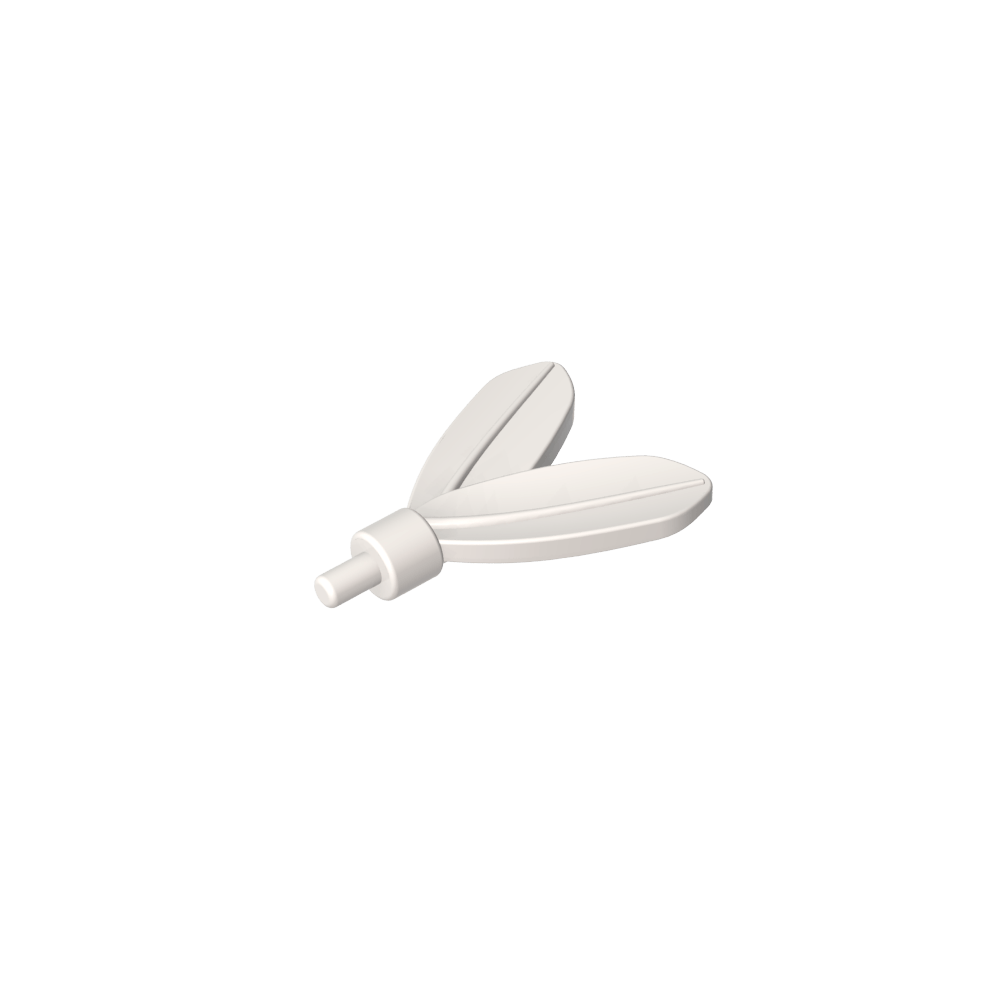 Headwear Accessory Plume / Feathers with Pin-MyGobricks