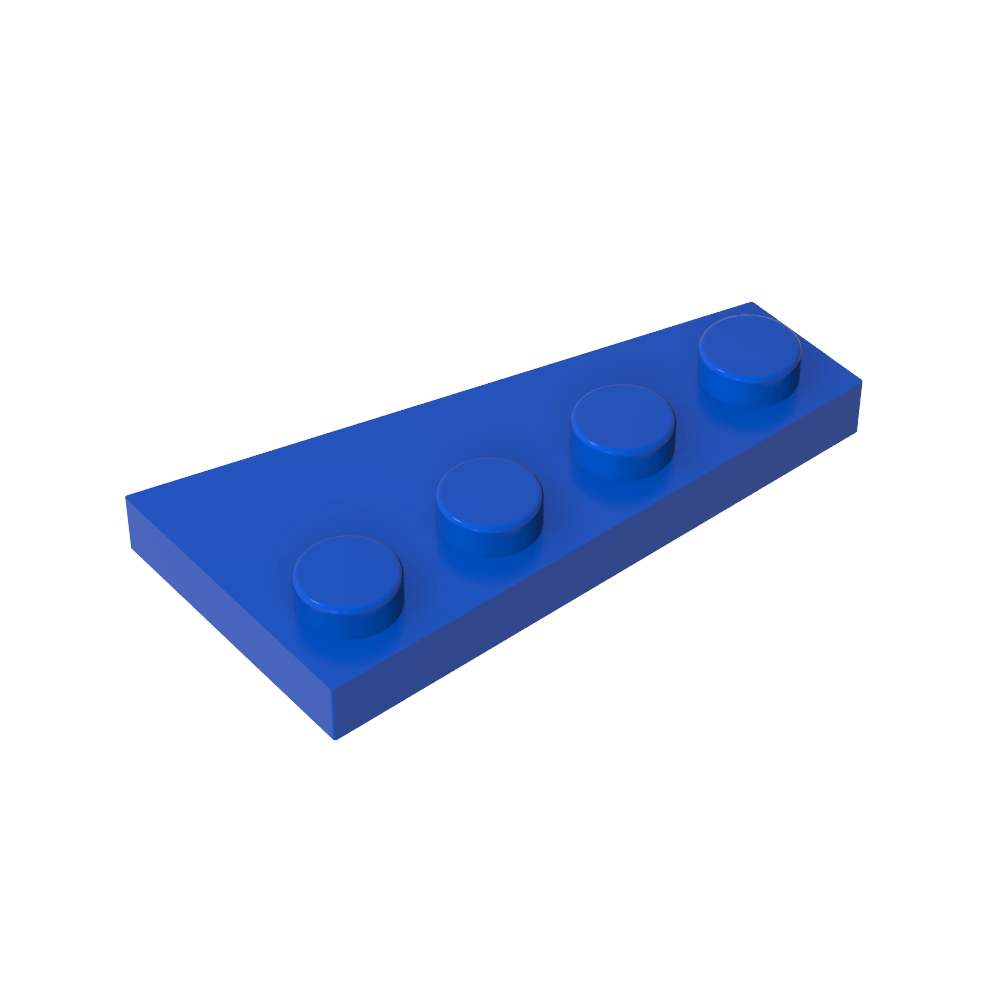 Wedge Plate 4 x 2 Left-MyGobricks