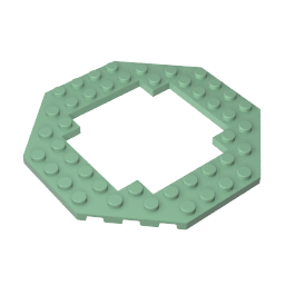 Plate Special 10 x 10 Octagonal Open Center