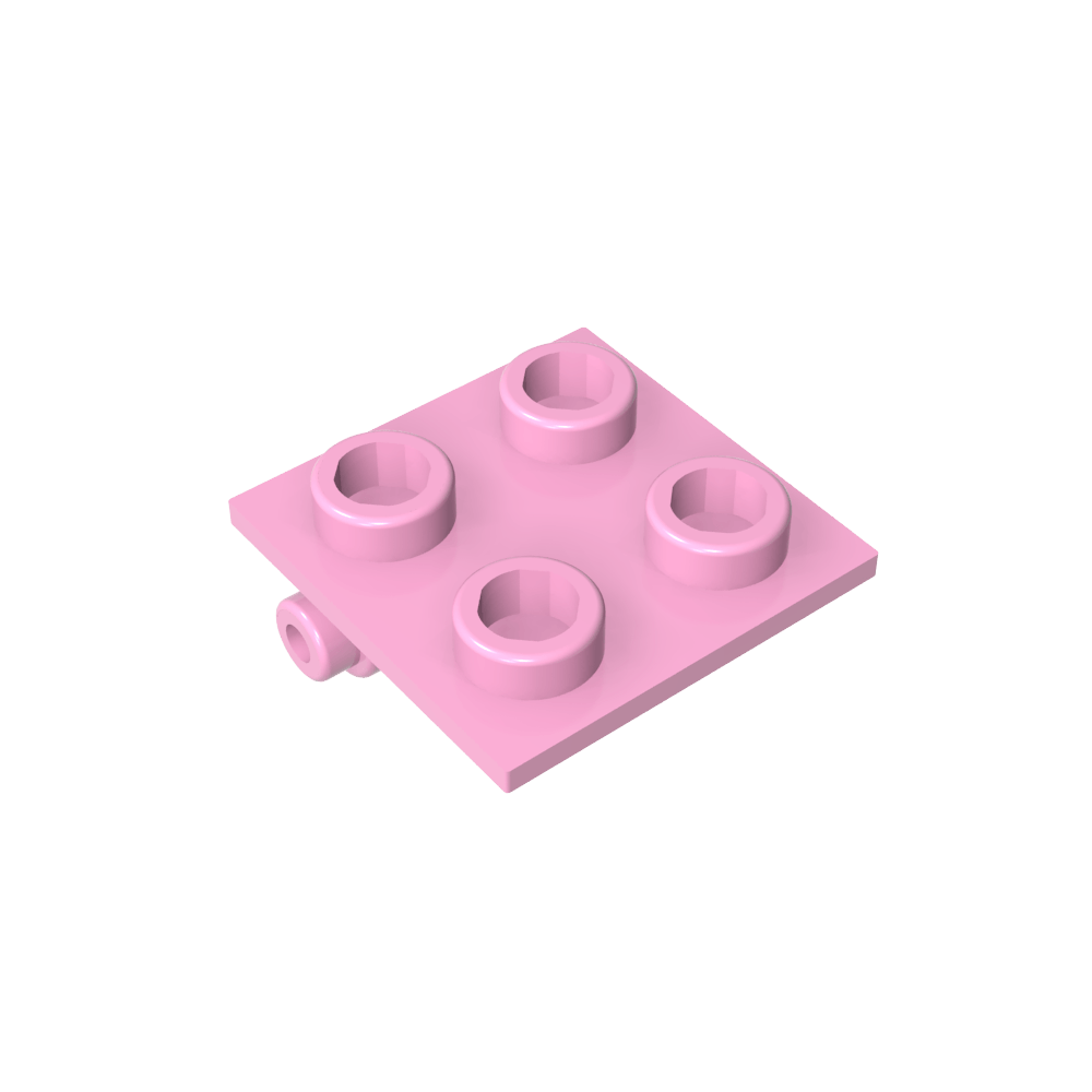 Hinge Brick 2 x 2 Top Plate Thin-MyGobricks