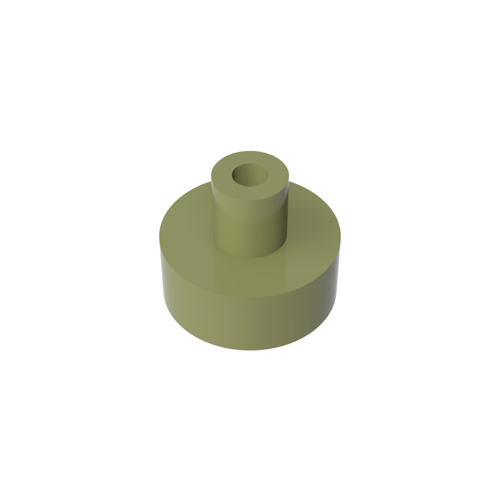 Tile Round 1 x 1 with Hollow Bar