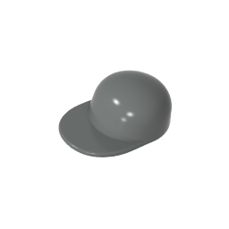 Gobricks Figure Cap Short Curved Peak