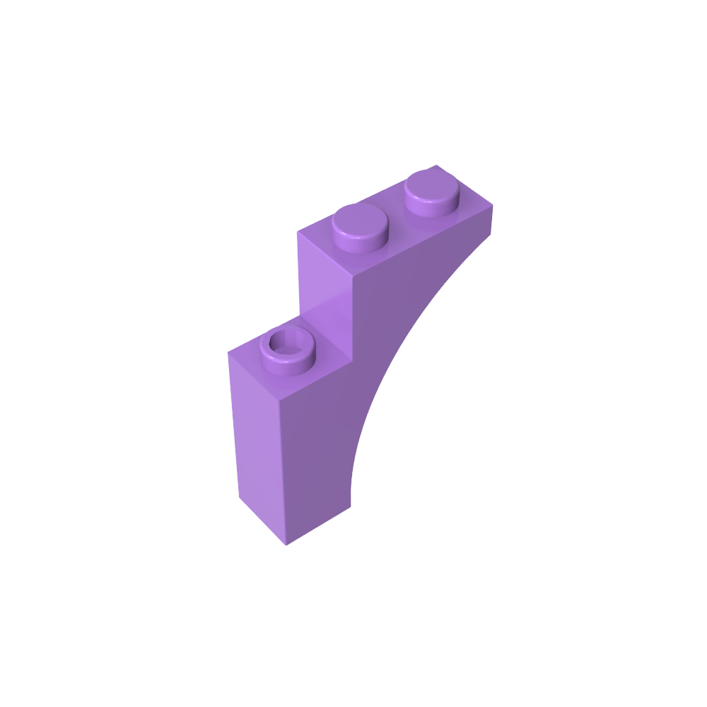 Brick Arch 1 x 3 x 3 [Gothic]-MyGobricks