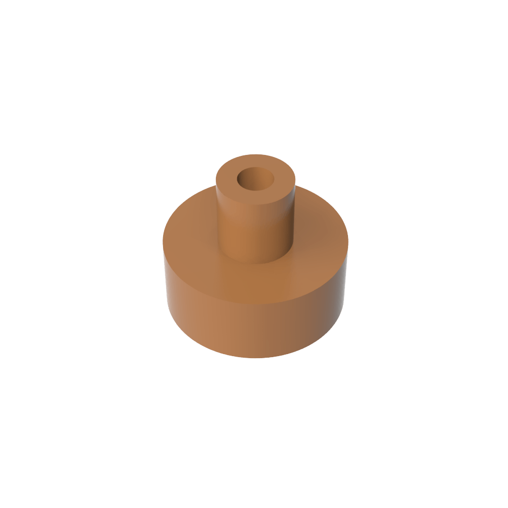 Tile Round 1 x 1 with Hollow Bar