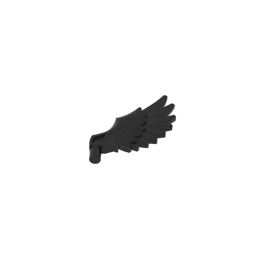Animal / Creature Body Part, Wing Feathered-MyGobricks