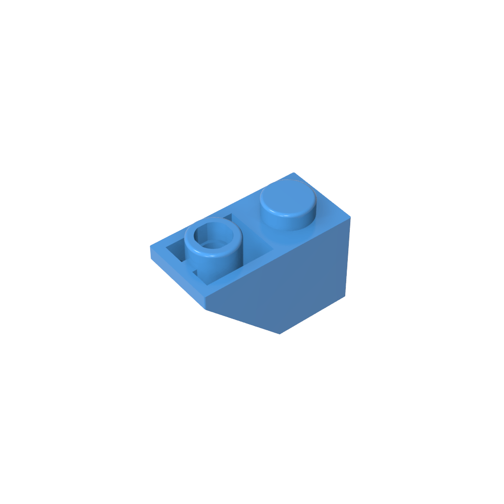 Slope Inverted 45° 2 x 1-MyGobricks