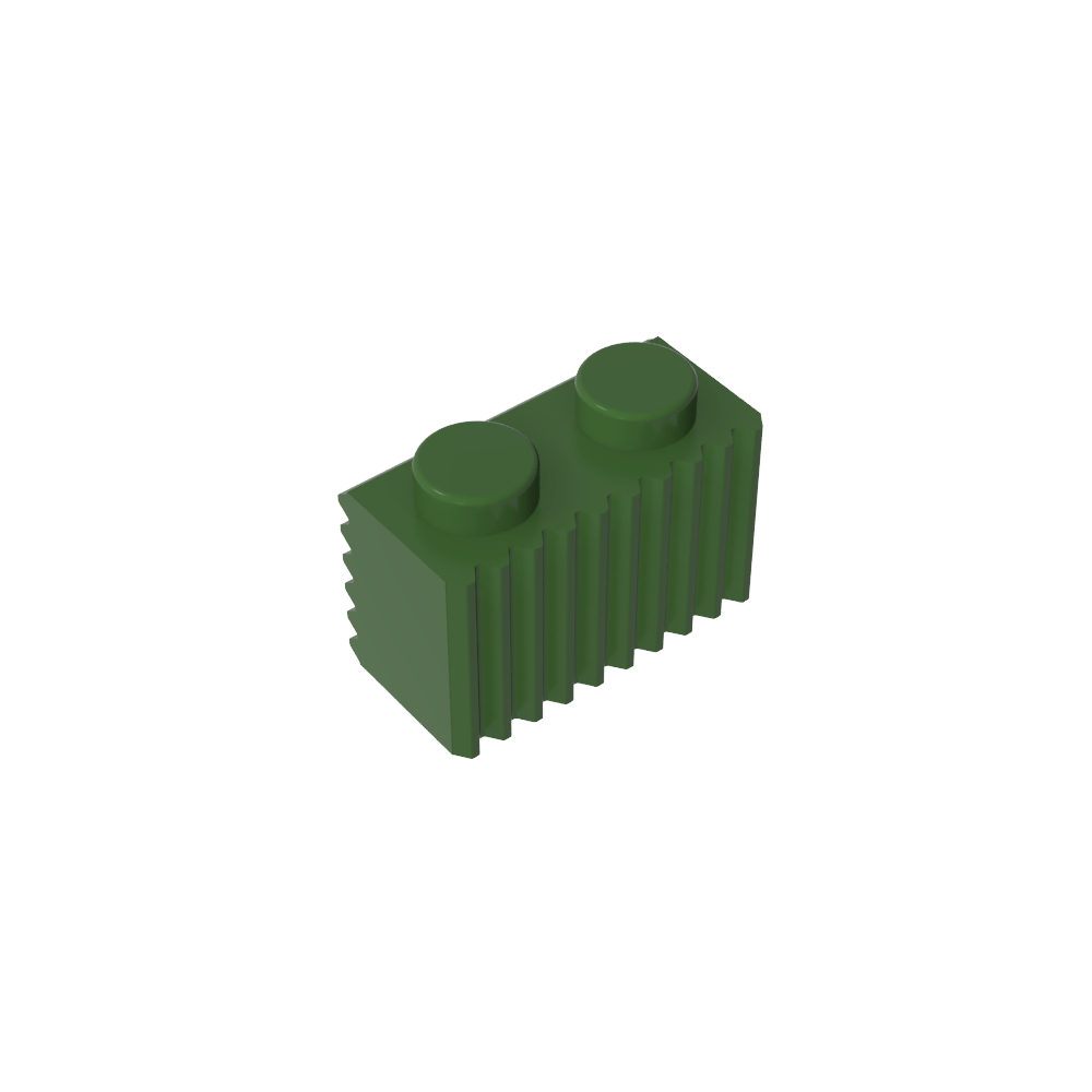 Brick Special 1 x 2 with Grill-MyGobricks