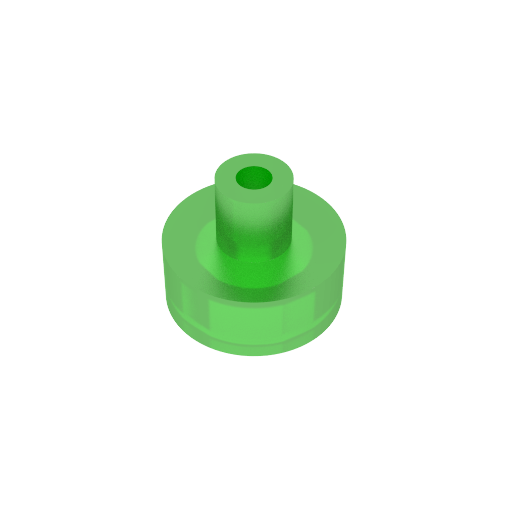 Tile Round 1 x 1 with Hollow Bar