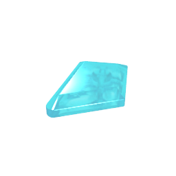 Diamond-Shaped Logo of a Gemstone Shard