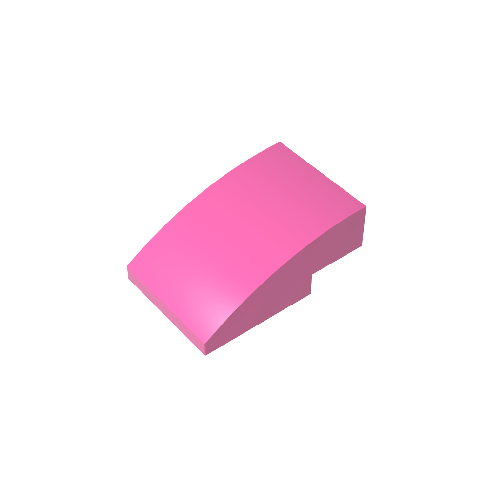 Slope Curved 3 x 2 No Studs-MyGobricks