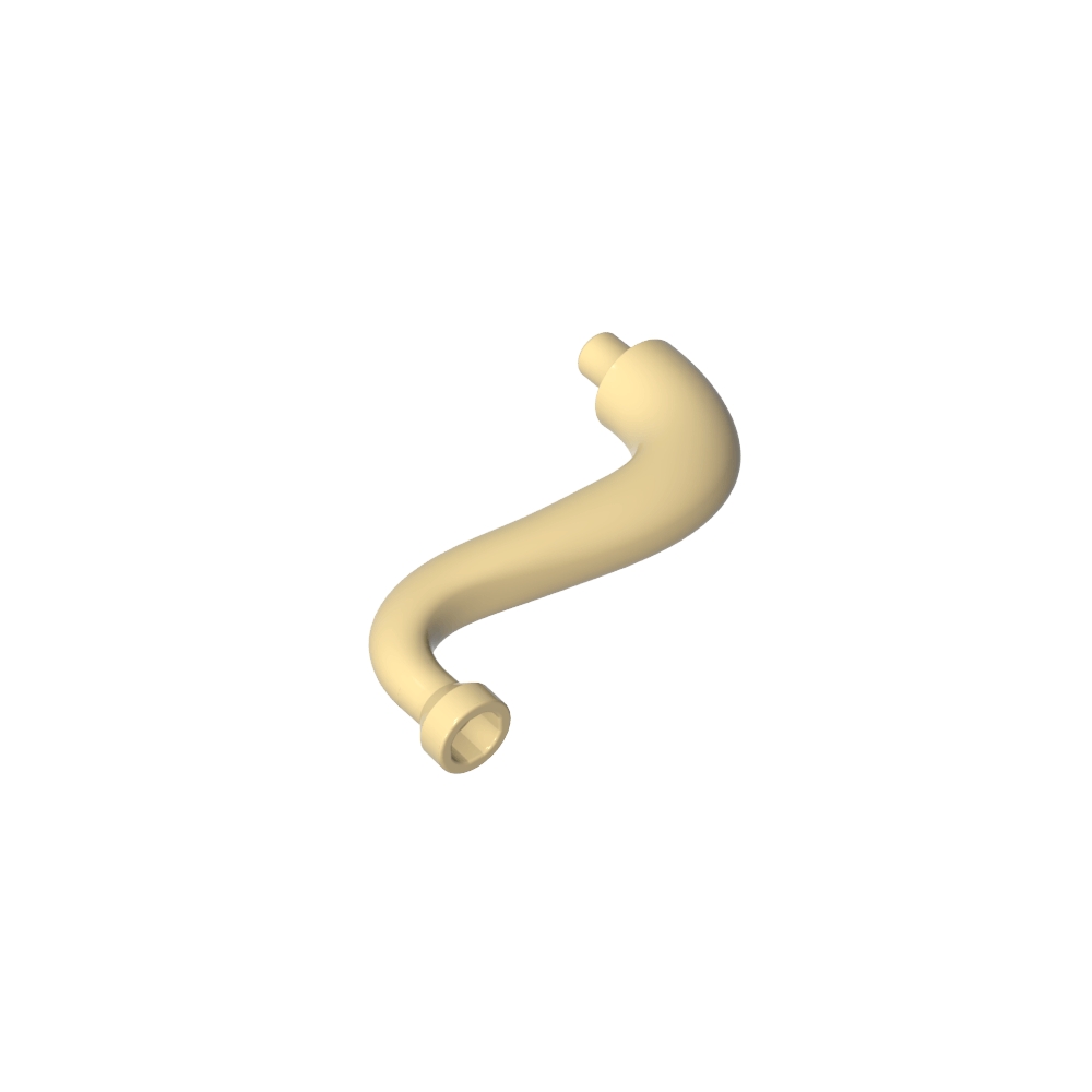 Animal Body Part / Plant, Tail / Trunk / Tentacle / Tongue / Vine / Tree Branch-MyGobricks