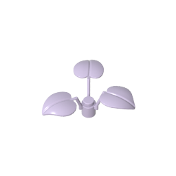 Plant, 1 x 1 x 2/3 - 3 Large Leaves
