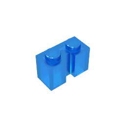 Brick Special 1 x 2 with Groove