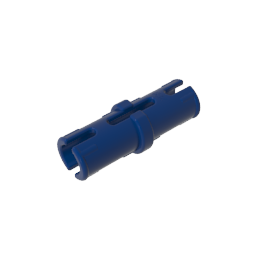 Technic Pin with Friction Ridges Lengthwise with No Center Slots