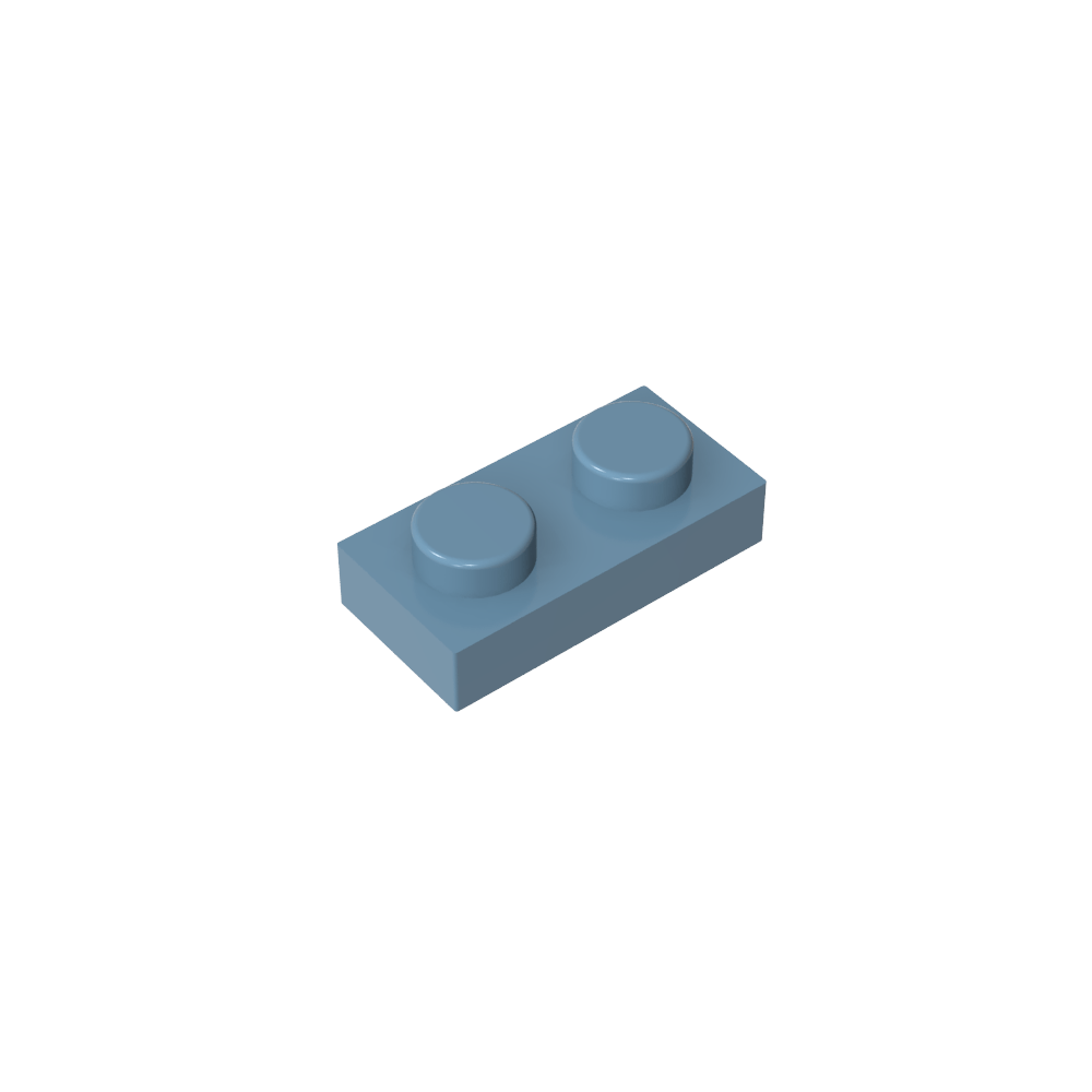 Plate 1 x 2-MyGobricks