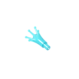 Headwear Accessory Crown Long with Bar