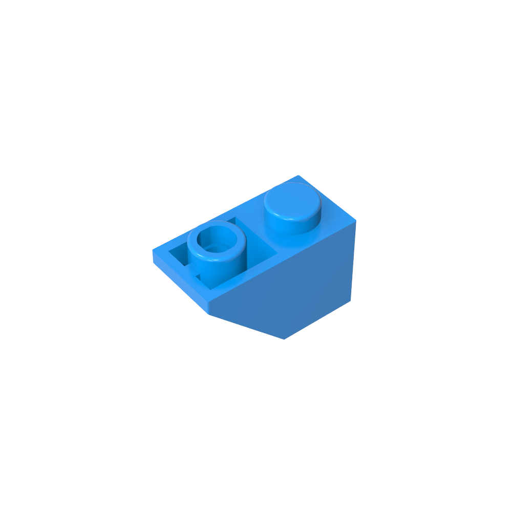 Slope Inverted 45° 2 x 1-MyGobricks