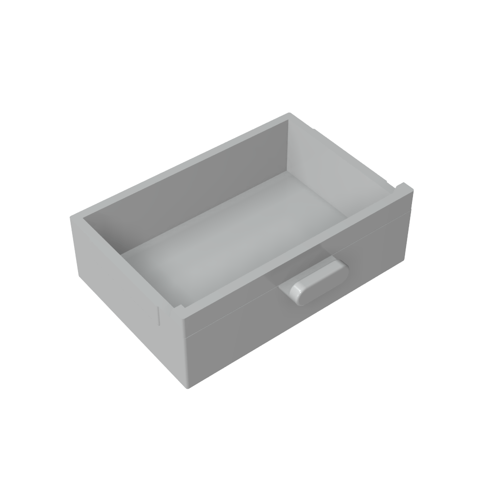 Cupboard 2 x 3 Drawer-MyGobricks