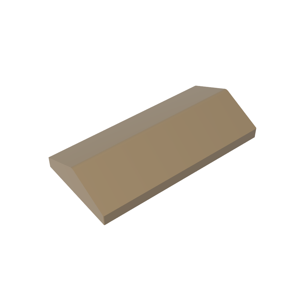 Slope 33° 2 x 4 Double-MyGobricks