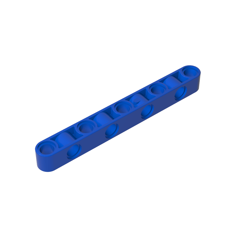Technic Beam 1 x 9 Thick with Alternating Holes-MyGobricks