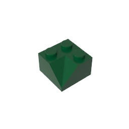 Slope 45° 2 x 2 Double Concave