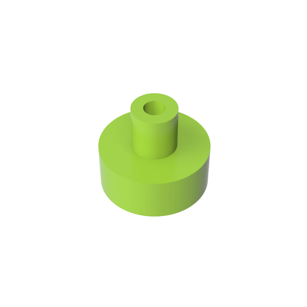 Tile Round 1 x 1 with Hollow Bar