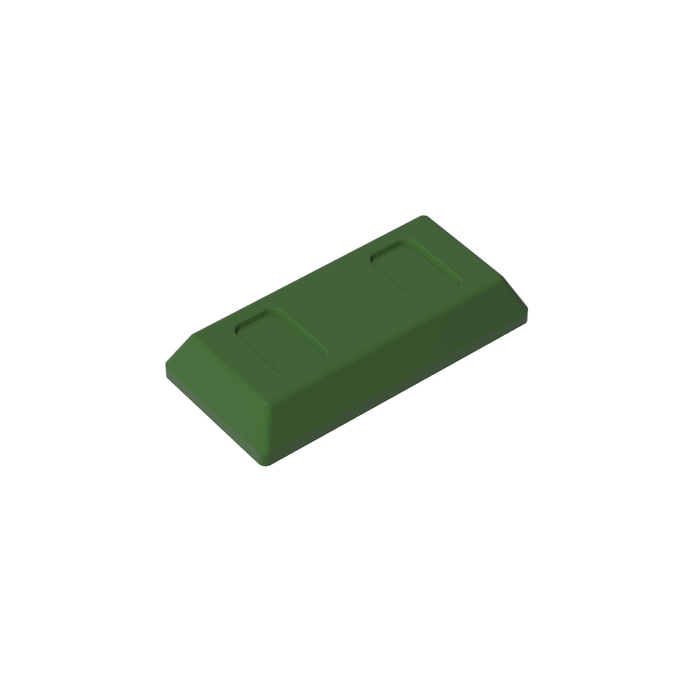 Tile Special 1 x 2 with Sloped Walls AKA Money / Gold Bar [Ingot]
