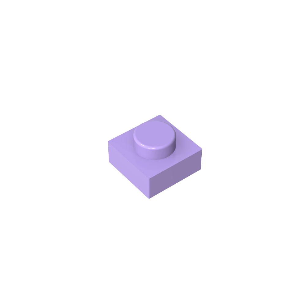 Plate 1 x 1-MyGobricks