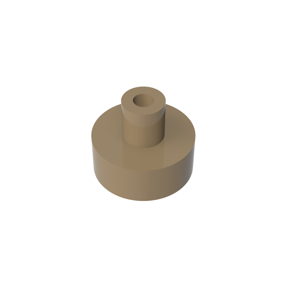 Tile Round 1 x 1 with Hollow Bar