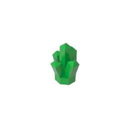 Rock 1 x 1 Crystal 5 Point-MyGobricks
