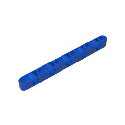 Technic Beam 1 x 11 Thick with Alternating Holes