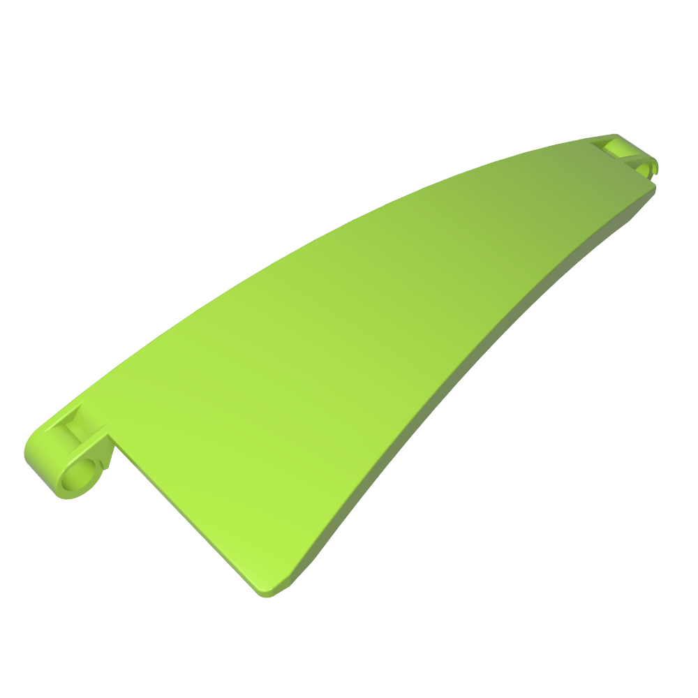 Technic Panel Curved 5 x 13 x 2 Tapered, Right-MyGobricks
