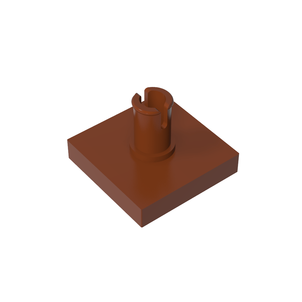 Tile Special 2 x 2 with Pin-MyGobricks