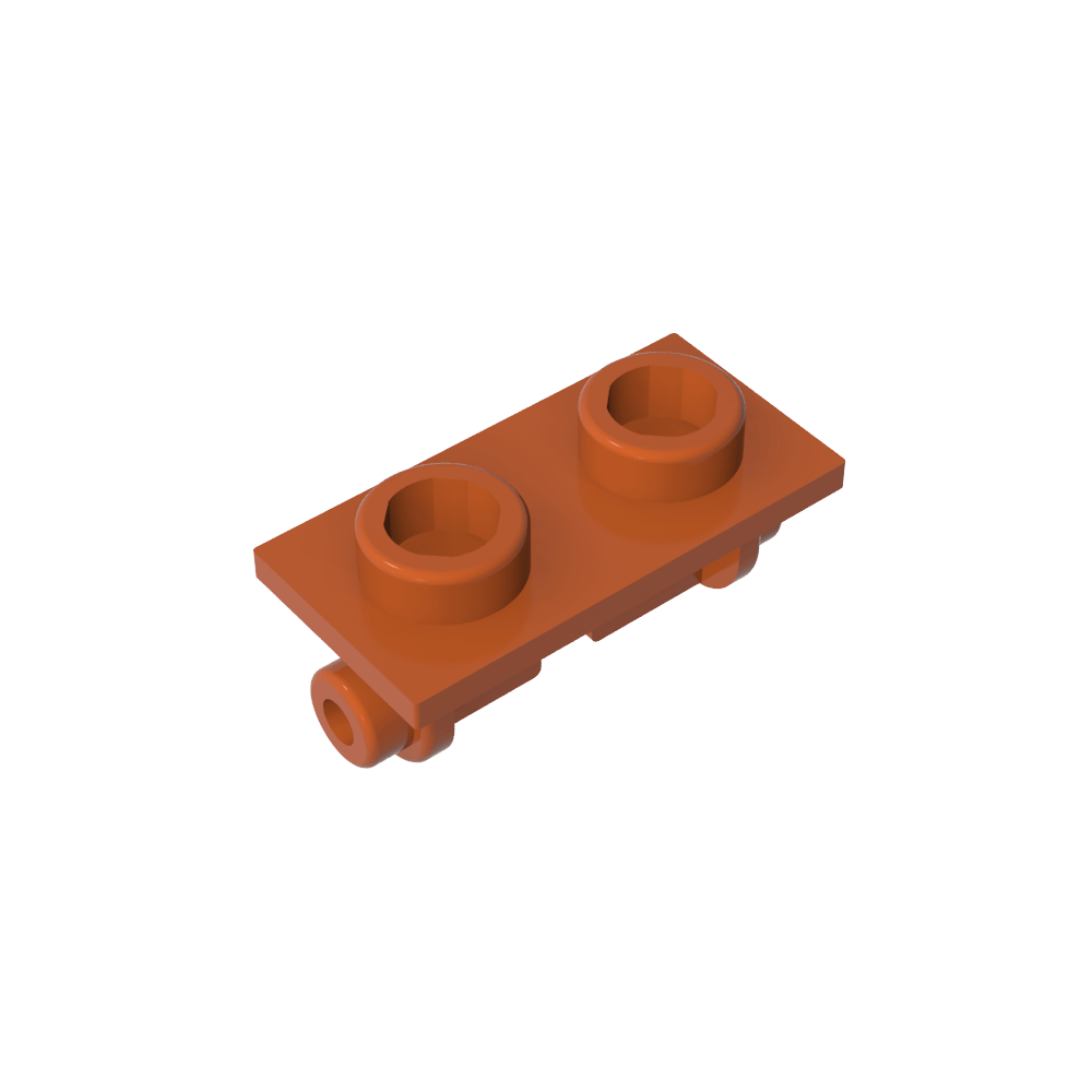 Hinge Brick 1 x 2 Top Plate Thin-MyGobricks