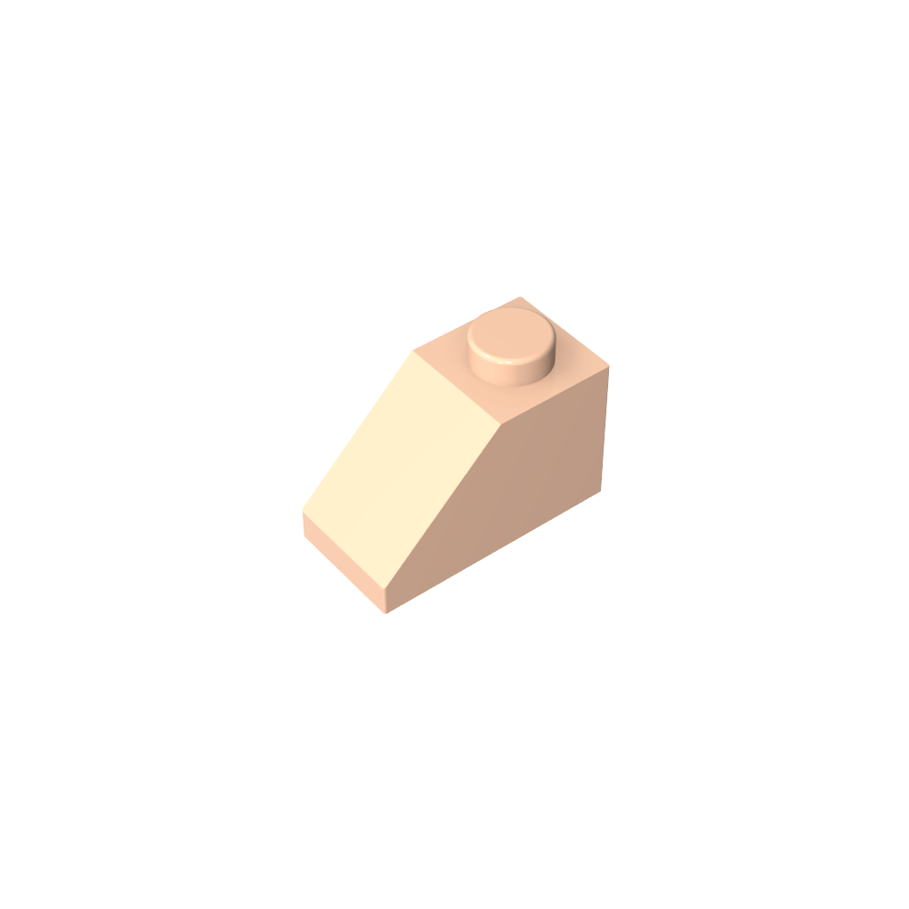 Slope 45° 2 x 1 with Bottom Pin-MyGobricks