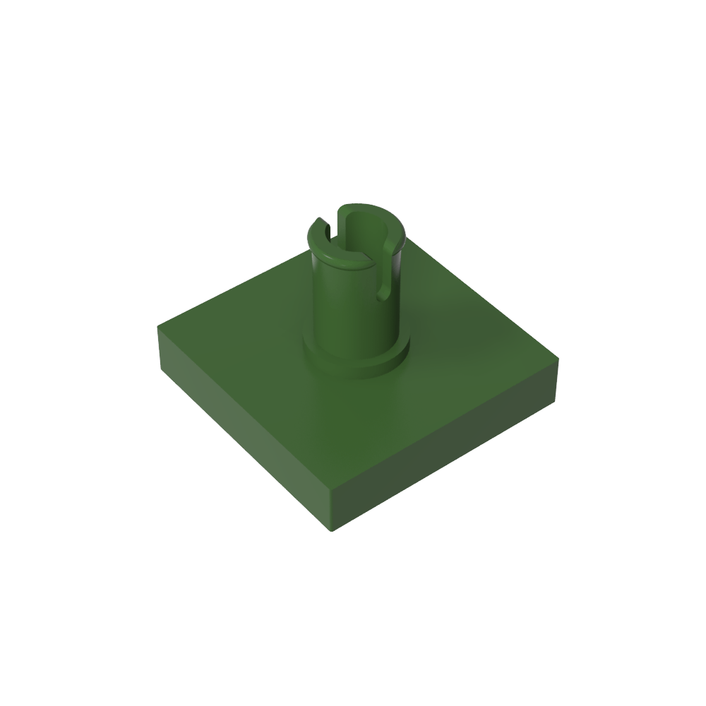 Tile Special 2 x 2 with Pin-MyGobricks