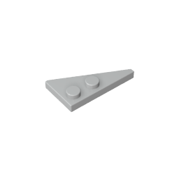 Wedge, Plate 4 x 2 Left, Pointed-MyGobricks