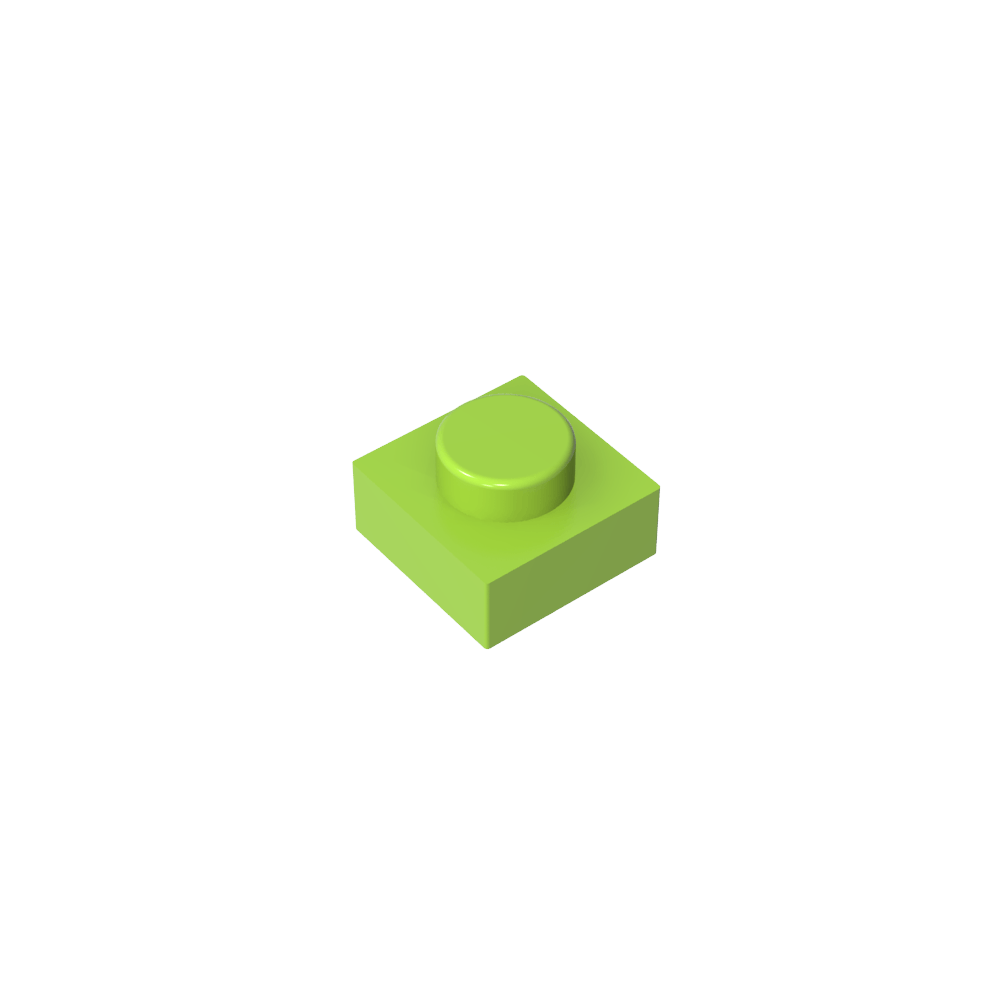 Plate 1 x 1-MyGobricks