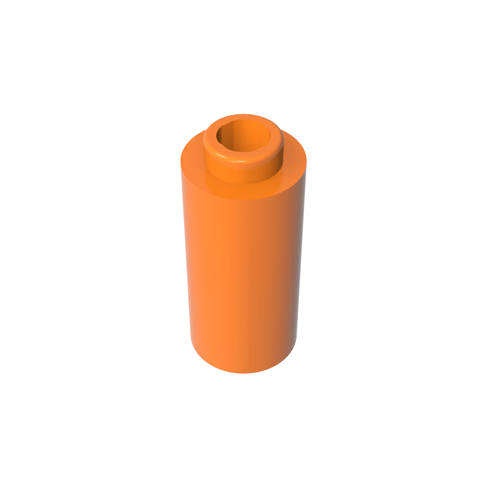 Brick Round 1 x 1 x 1 2/3-MyGobricks