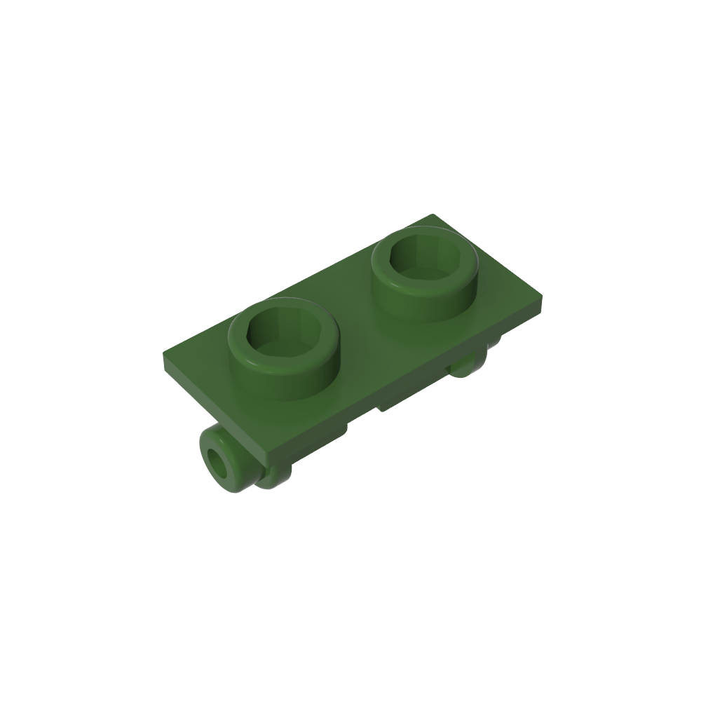 Hinge Brick 1 x 2 Top Plate Thin-MyGobricks