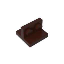 Bracket 2 x 2 with 1 x 2 Vertical Studs