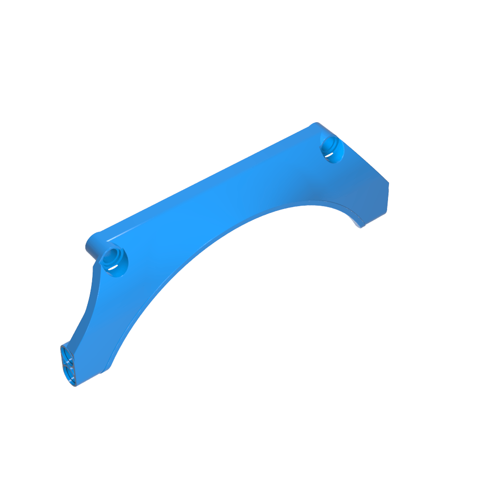 Technic Panel Car Mudguard Arched 15 x 2 x 5-MyGobricks