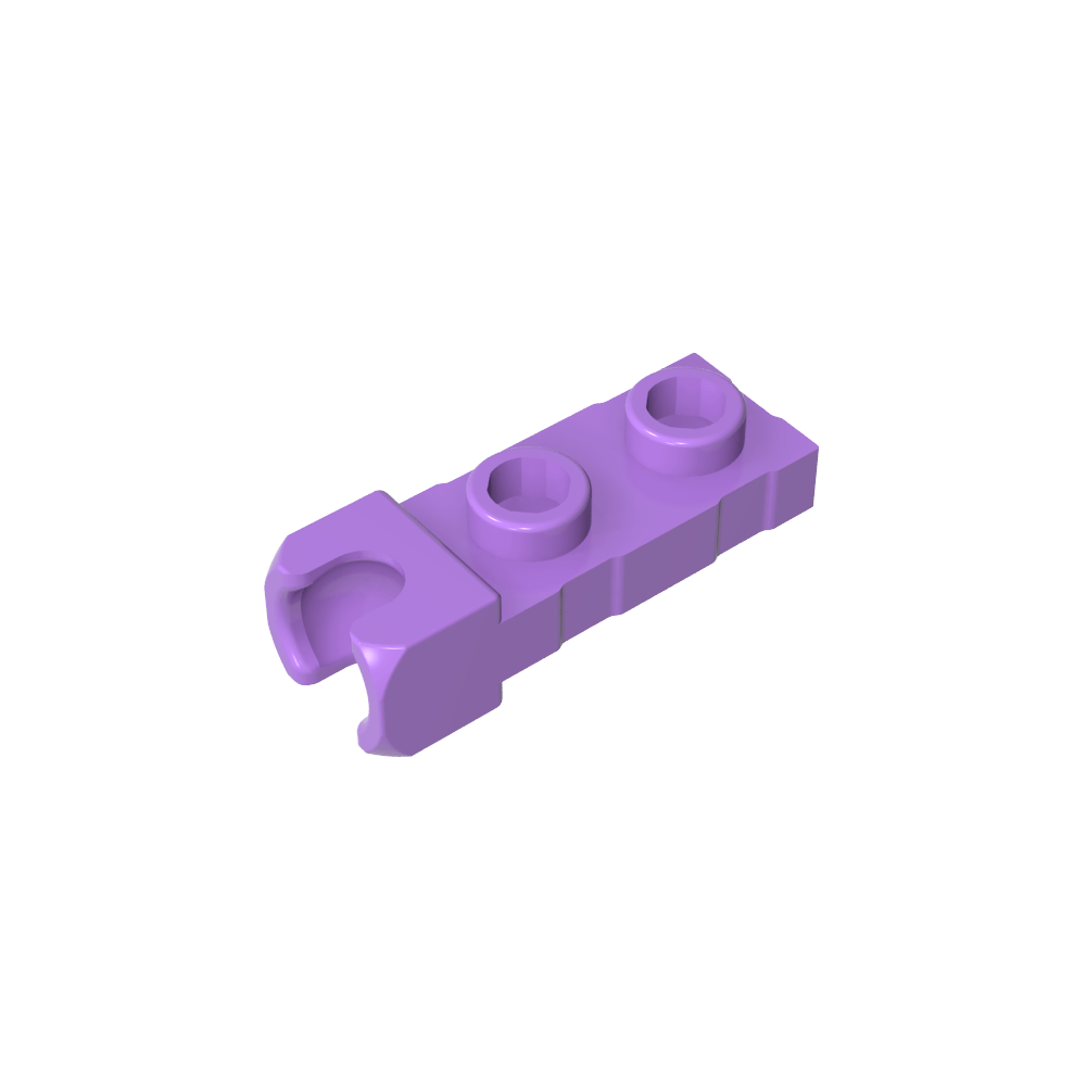 Plate Special 1 x 2 5.9mm End Cup-MyGobricks